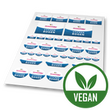 Weissdruck Stickerbögen vegan - Warengruppen Icon