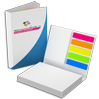 softcover-haftzettel-post-itset-umschlag-bedruckt-bedrucken - Warengruppen Icon