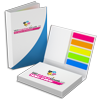 softcover-haftzettel-post-itset-umschlag-inhalt-bedruckt-drucken - Warengruppen Icon