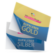 Aufkleber Silber- & Goldfolie - Icon Warengruppe