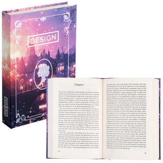 Kompakt-Buch Hardcover mit geradem Rücken 12,5 x 19,0 cm hoch