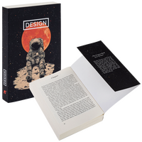 Taschenbuch mit Klappen, 12,5 x 19,5 cm hoch