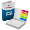 Post-It-Set mit Papiermarkern im Hardcover - Warengruppen Icon