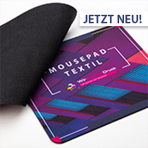 Aktuelles Textil-Mousepads