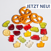 Aktuellesbild Gummibärchen Brezeln