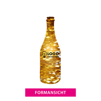 Aluminiumverbundplatte mit ANTI-GRAFFITI-LACK GLÄNZEND in Flasche-Form