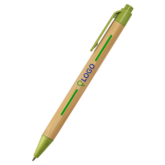 Bambus-Weizenstroh-Kugelschreiber