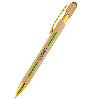 Bambus-Touchpen-Kugelschreiber Style