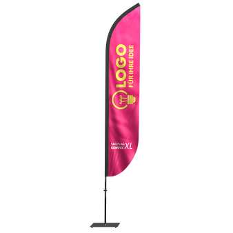 beachflag-premiumkonvex-xl-44farbig-bedruckt-inkl-gestaenge-und-12kgmetallbodenplatte