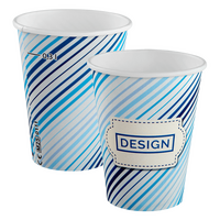 Becher einwandig mit Eichstrich 300 ml, 4/0-farbig (CMYK)