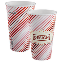 Becher einwandig mit Eichstrich 400 ml, 4/0-farbig (CMYK)