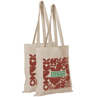 Bio-Baumwolltasche Langhenkel, 2-farbig, beidseitig bedruckt