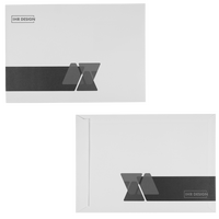 Briefumschlag DIN B4 (Lasche an der schmalen Seite) haftklebend ohne Fenster beidseitig 1/1 bedruckt
