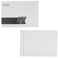 Briefumschlag DIN B4 (Lasche an der schmalen Seite) haftklebend ohne Fenster einseitig 1/0 bedruckt