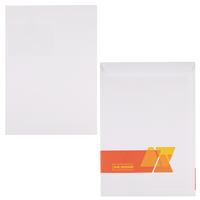 Briefumschlag DIN C4 (Lasche an der schmalen Seite) haftklebend ohne Fenster einseitig 0/4 farbig bedruckt (Rückseite)