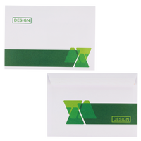 Couverts Format C5 (Lasche an der langen Seite), haftklebend ohne Fenster, beidseitig 4/4 farbig bedruckt