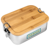 Edelstahl-Lunchbox Tampondruck