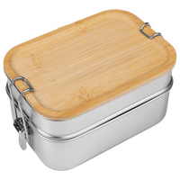 Edelstahl-Lunchbox unbedruckt