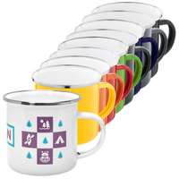 Emaille-Tasse Vintage