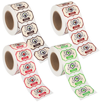 Bedruckte Individualisierbare Etiketten freie Groesse Stanzform 1 Motive