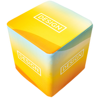 Flatcube nachhaltiger faltbarer Sitzwuerfel