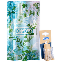 Fotoduschvorhang 140 x 200 cm, 4/0-farbig bedruckt