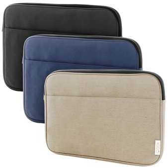 gepolsterte-laptophuelle-aus-recyceltem-canvas-ohne-werbeanbringung