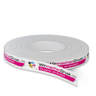 Geschenkband, 25 mm Bandbreite, 4/0-farbig einseitig bedruckt