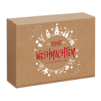 Geschenkbox, farbig bedruckt, Motiv