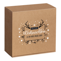 Geschenkbox, farbig bedruckt, Motiv