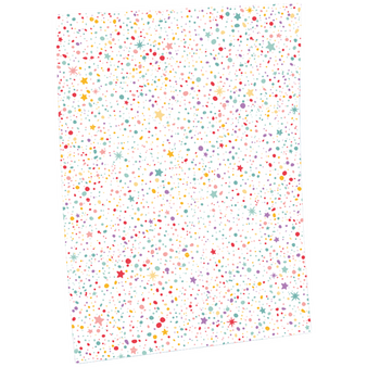 Geschenkpapier DIN A0 (841 x 1189 mm) mit Konfetti-Motiv