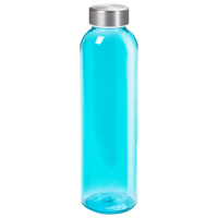 Glasflasche mit Edelstahlverschluss unbedruckt