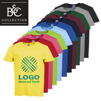 Herren-T-Shirt Basic, farbig - B&C Collection, mit einer Druckposition