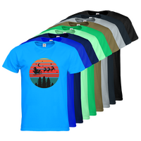 Tshirt, farbig bedruckt, Motiv