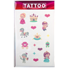 hochwertiger-tattoobogen-mit-transparenter-schutzfolie-prinzessinnen