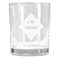 Whiskyglas Lasergravur