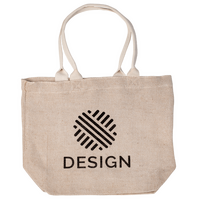 Jutebeutel aus Baumwolle und Jutemix