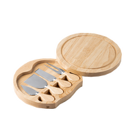 Käsemesser-Set 4-teilig mit Holzbox
