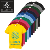 Kinder-T-Shirt Basic, farbig - B&C Collection, mit zwei Druckpositionen