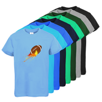 Tshirt, farbig bedruckt, Vorderseite, verschiedene Farben
