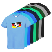 Tshirt, farbig bedruckt, Vorderseite, verschiedene Farben