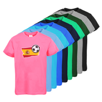 Tshirt, farbig bedruckt, Vorderseite, verschiedene Farben
