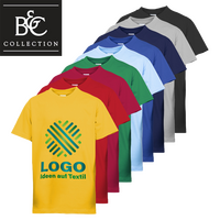 Kinder-T-Shirt Premium, farbig - B&C Collection, mit einer Druckposition