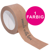Klebeband (Breite 48 mm x Länge 60 m), Motivlänge 439 x 48 mm, 1-farbig bedruckt