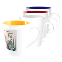 Tasse bedruckt und Farbauswahl