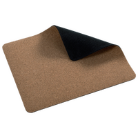 Kork-Mousepad umgeschlagen