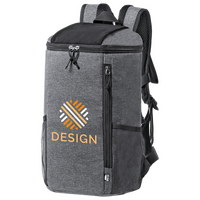 Kühlrucksacke mit seitlichen Netztaschen, 13,5 l