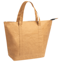 Kühlshopper aus laminiertem Papier mit Fach, ohne Werbeanbringung