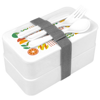 Kunststoff-Lunchbox UV-LED-Druck