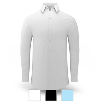Langarmhemd, Oxford Classic Fit - Russell, Muster